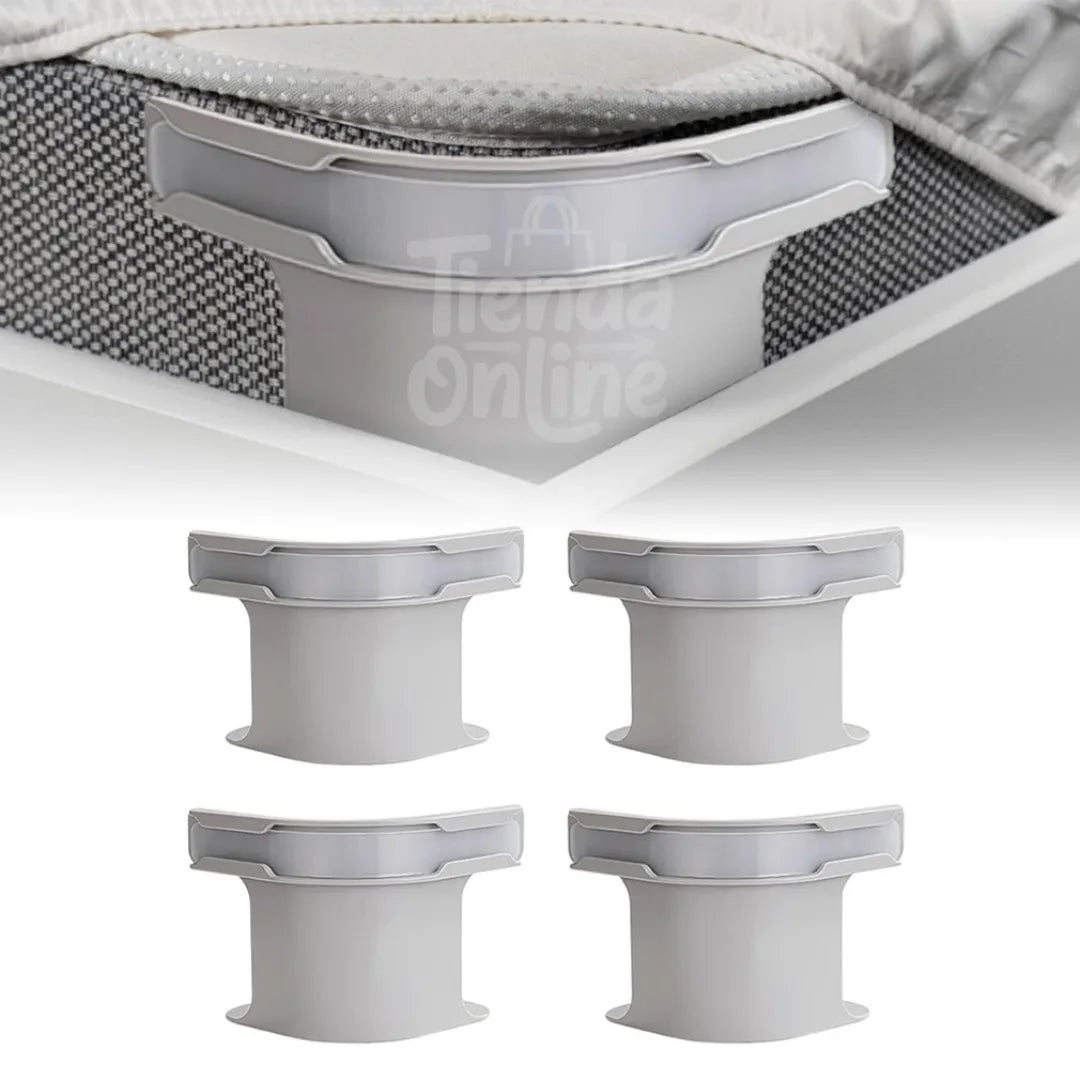 🔥 Sujetadores de Sábanas x 4 unds. 🔥 Duerme tranquilo sin destender tu cama 😴 🛌🏻