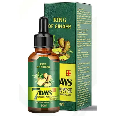 🔥King of Ginger🔥Fortalece y Estimula el Crecimiento Natural de tu Pelo y Barba. X 2 Unds.