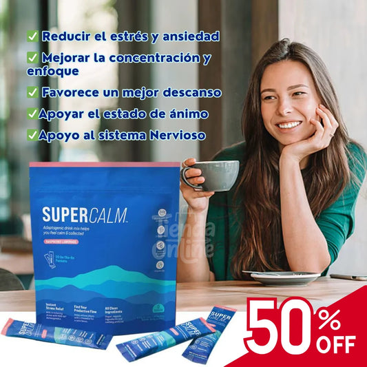 🔥 SUPERCALM🔥 Tu aliado natural para regular el cortisol y mejorar el estres ✨🔋