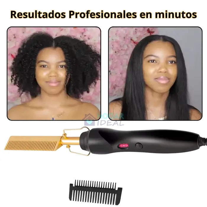 Titanium PRO - ¡Cabello Liso, Brillante y Sin Esfuerzo en Minutos!